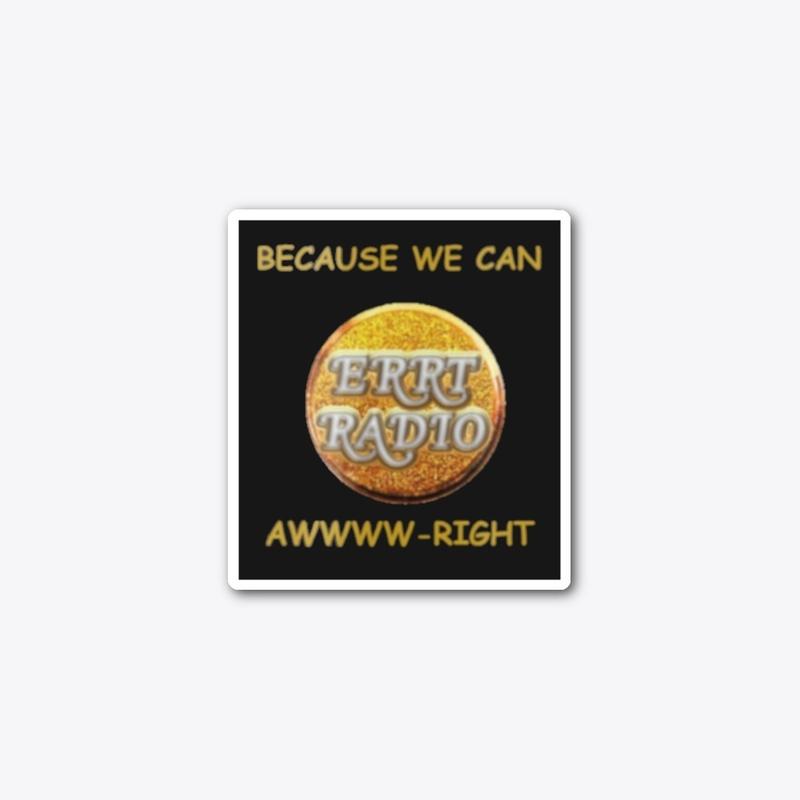 ERRT RADIO STICKER